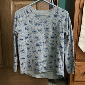 Disney Stitch Crewneck- Junior's